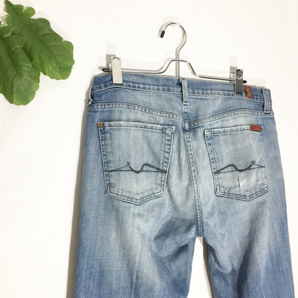 7 For All Mankind Denim - 7 For All Mankind | Bootcut Distressed Jeans